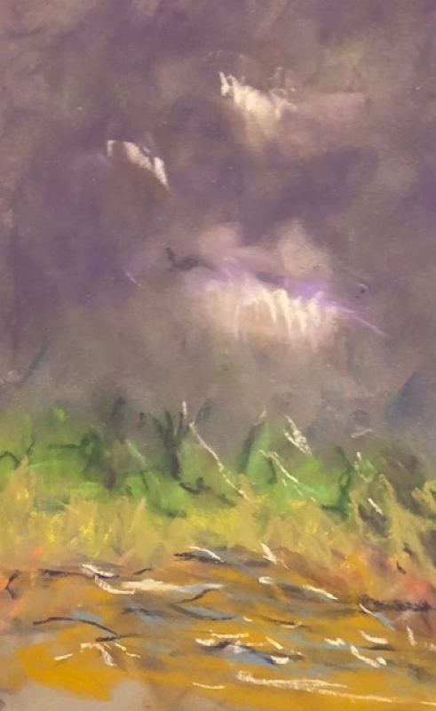 Stormy Rockport Afternoon by artist Peggy Anderson-Mapes